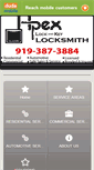 Mobile Screenshot of apexlockandkey.com